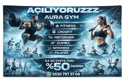 Aura Gym Fitness - Bağlıca Spor Salonu Etimesgut - Ankara Etimesgut